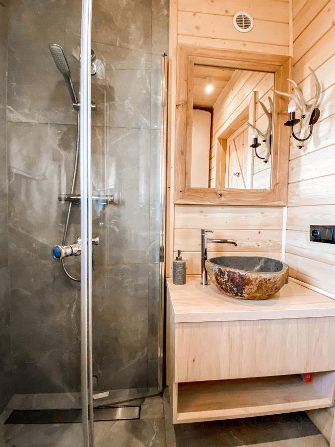 Klikuszowa Osada Janosika Jacuzzi Drewniany Domek Na Odludziu מראה חיצוני תמונה