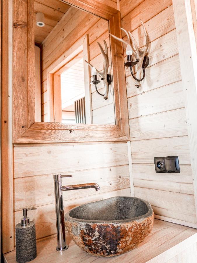 Klikuszowa Osada Janosika Jacuzzi Drewniany Domek Na Odludziu מראה חיצוני תמונה